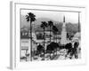 Traffic Along a Boulevard in the La Suburb of Westwood-Loomis Dean-Framed Photographic Print