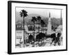 Traffic Along a Boulevard in the La Suburb of Westwood-Loomis Dean-Framed Photographic Print