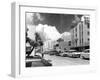 Traffic Along Las Olas Boulevard, Fort Lauderdale, Florida, 1959-null-Framed Photographic Print