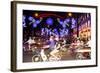 Traffic and Chinese New Year Lights, Ho Chi Minh City, Vietnam, Southeast Asia-Alex Robinson-Framed Photographic Print