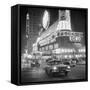 Traffic and Stores in times Square-null-Framed Stretched Canvas