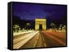 Traffic, Arc De Triomph, Paris, France-Stuart Westmorland-Framed Stretched Canvas