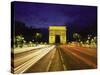 Traffic, Arc De Triomph, Paris, France-Stuart Westmorland-Stretched Canvas