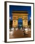 Traffic around Arc De Triomphe, Avenue Des Champs Elysees, Paris, France, Europe-Richard Nebesky-Framed Photographic Print