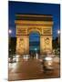 Traffic around Arc De Triomphe, Avenue Des Champs Elysees, Paris, France, Europe-Richard Nebesky-Mounted Photographic Print
