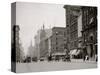 Traffic at Fifth Avenue and Forty-Second Street, New York, N.Y.-null-Stretched Canvas