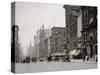 Traffic at Fifth Avenue and Forty-Second Street, New York, N.Y.-null-Stretched Canvas