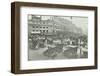 Traffic at Oxford Circus, London, 1910-null-Framed Premium Photographic Print