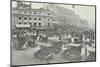 Traffic at Oxford Circus, London, 1910-null-Mounted Premium Photographic Print