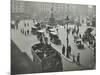 Traffic at Piccadilly Circus, London, 1912-null-Mounted Photographic Print