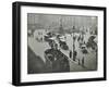 Traffic at Piccadilly Circus, London, 1912-null-Framed Photographic Print