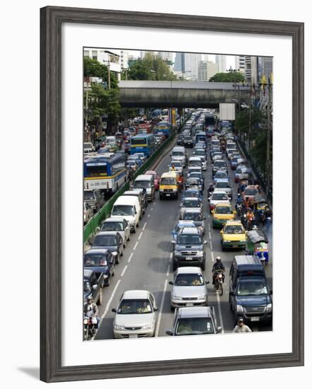 Traffic, Bangkok, Thailand, Southeast Asia-Porteous Rod-Framed Photographic Print