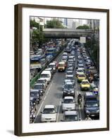 Traffic, Bangkok, Thailand, Southeast Asia-Porteous Rod-Framed Photographic Print