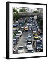 Traffic, Bangkok, Thailand, Southeast Asia-Porteous Rod-Framed Photographic Print