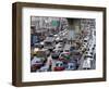 Traffic Chaos in Bangkok, Thailand, Southeast Asia, Asia-Andrew Mcconnell-Framed Photographic Print