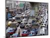 Traffic Chaos in Bangkok, Thailand, Southeast Asia, Asia-Andrew Mcconnell-Mounted Photographic Print