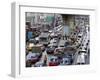 Traffic Chaos in Bangkok, Thailand, Southeast Asia, Asia-Andrew Mcconnell-Framed Photographic Print