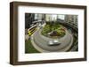 Traffic Circle in down Town Hong Kong with Motion-Terry Eggers-Framed Photographic Print