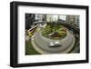 Traffic Circle in down Town Hong Kong with Motion-Terry Eggers-Framed Photographic Print