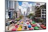 Traffic Congestion in Central Bangkok, Thailand, Southeast Asia, Asia-Gavin Hellier-Mounted Photographic Print