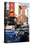 Traffic Congestion in China Town, Bangkok, Thailand, Southeast Asia, Asia-Lee Frost-Stretched Canvas