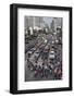 Traffic Congestion in Downtown Area, Bangkok, Thailand, Southeast Asia, Asia-Stuart Black-Framed Photographic Print