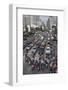 Traffic Congestion in Downtown Area, Bangkok, Thailand, Southeast Asia, Asia-Stuart Black-Framed Photographic Print