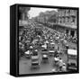 Traffic in Bangkok-Dmitri Kessel-Framed Stretched Canvas