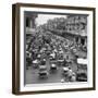 Traffic in Bangkok-Dmitri Kessel-Framed Photographic Print