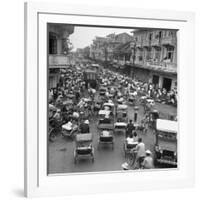 Traffic in Bangkok-Dmitri Kessel-Framed Photographic Print