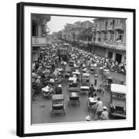 Traffic in Bangkok-Dmitri Kessel-Framed Photographic Print