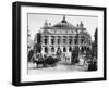 Traffic in Front of Opera House-null-Framed Photographic Print