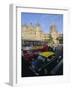 Traffic in Front of the Station, Victoria Railway Terminus, Mumbai, Maharashtra State, India-Gavin Hellier-Framed Photographic Print