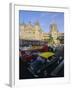 Traffic in Front of the Station, Victoria Railway Terminus, Mumbai, Maharashtra State, India-Gavin Hellier-Framed Photographic Print