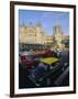 Traffic in Front of the Station, Victoria Railway Terminus, Mumbai, Maharashtra State, India-Gavin Hellier-Framed Photographic Print