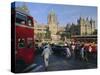 Traffic in Front of the Station, Victoria Railway Terminus, Mumbai, Maharashtra State, India-Gavin Hellier-Stretched Canvas