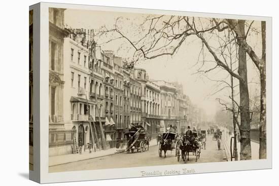 Traffic in Piccadilly-Philip de Bay-Stretched Canvas