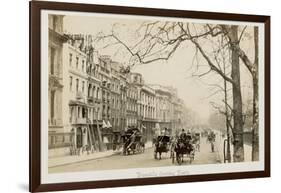 Traffic in Piccadilly-Philip de Bay-Framed Photographic Print