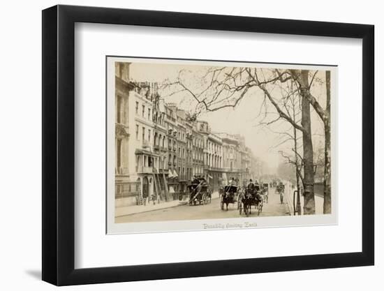 Traffic in Piccadilly-Philip de Bay-Framed Photographic Print