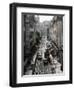 Traffic in the Baixa Area, Lisbon, Portugal-Yadid Levy-Framed Premium Photographic Print