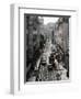 Traffic in the Baixa Area, Lisbon, Portugal-Yadid Levy-Framed Premium Photographic Print