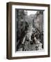 Traffic in the Baixa Area, Lisbon, Portugal-Yadid Levy-Framed Photographic Print