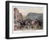 Traffic in Whitehall, London, 1829-null-Framed Giclee Print