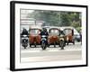 Traffic Including Tuk-Tuk or Bajaj, Jakarta, Java, Indonesia, Southeast Asia-Porteous Rod-Framed Photographic Print