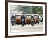 Traffic Including Tuk-Tuk or Bajaj, Jakarta, Java, Indonesia, Southeast Asia-Porteous Rod-Framed Photographic Print