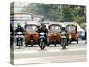 Traffic Including Tuk-Tuk or Bajaj, Jakarta, Java, Indonesia, Southeast Asia-Porteous Rod-Stretched Canvas