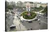 Traffic Intersection Nguyen Hue Boulevard and Le Loi Boulevard, Ho Chi Minh City (Saigon), Vietnam-Yadid Levy-Stretched Canvas