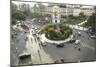 Traffic Intersection Nguyen Hue Boulevard and Le Loi Boulevard, Ho Chi Minh City (Saigon), Vietnam-Yadid Levy-Mounted Photographic Print