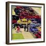 "Traffic Jam", April 28, 1956-Earl Mayan-Framed Giclee Print