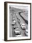 Traffic Jam due to Rolling Stones Concer-null-Framed Photographic Print